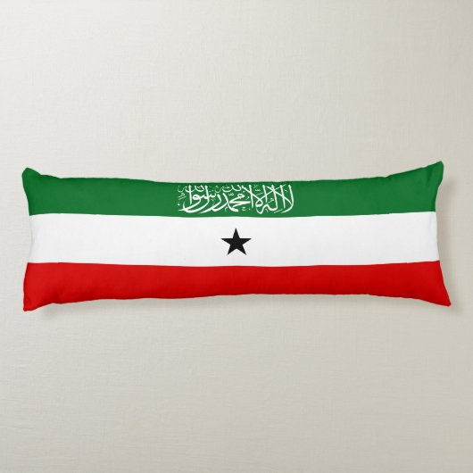 Somaliland Flag Seitenschläferkissen (Rückseite)