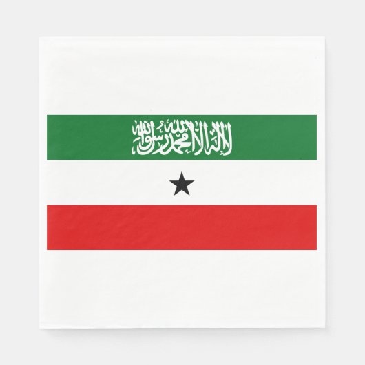 Somaliland Flag Serviette (Vorderseite)