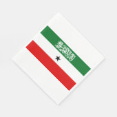Somaliland Flag Serviette (Ecke)