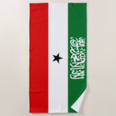 Somaliland Flag Strandtuch (Vorderseite)