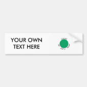 Somaliland-Flagge Autoaufkleber (Vorne)