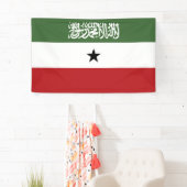 Somaliland-Flagge Banner (Insitu)