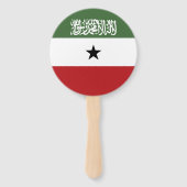 Somaliland-Flagge Fächer (Rückseite)