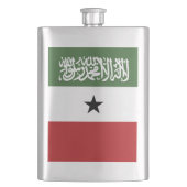 Somaliland-Flagge Flachmann (Vorderseite)
