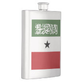Somaliland-Flagge Flachmann (Rechts)