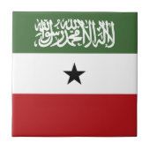 Somaliland-Flagge Fliese (Vorderseite)