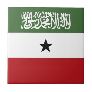 Somaliland-Flagge Fliese