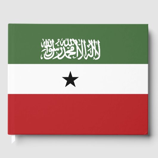 Somaliland-Flagge Gästebuch (Vorderseite)