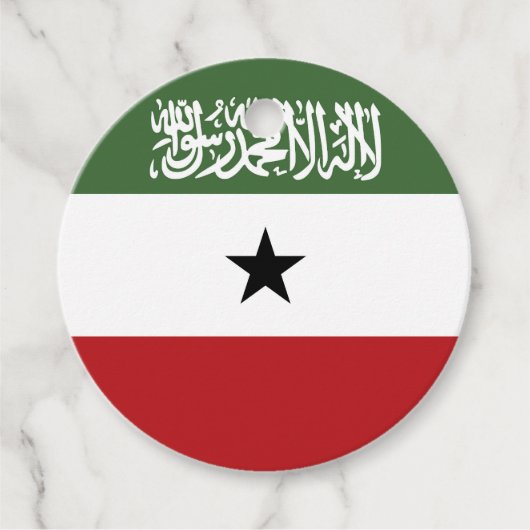 Somaliland-Flagge Geschenkanhänger (Vorderseite)