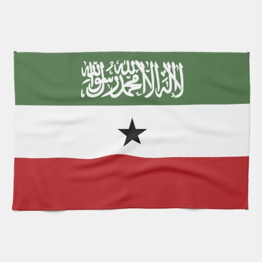Somaliland-Flagge Geschirrtuch (Horizontal)