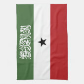 Somaliland-Flagge Geschirrtuch (Vertikal)