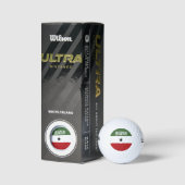 Somaliland-Flagge Golfball (Verpackungen)