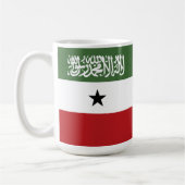 Somaliland-Flagge Kaffeetasse (Links)