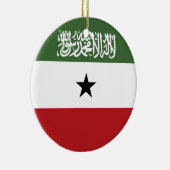 Somaliland-Flagge Keramik Ornament (Rechts)