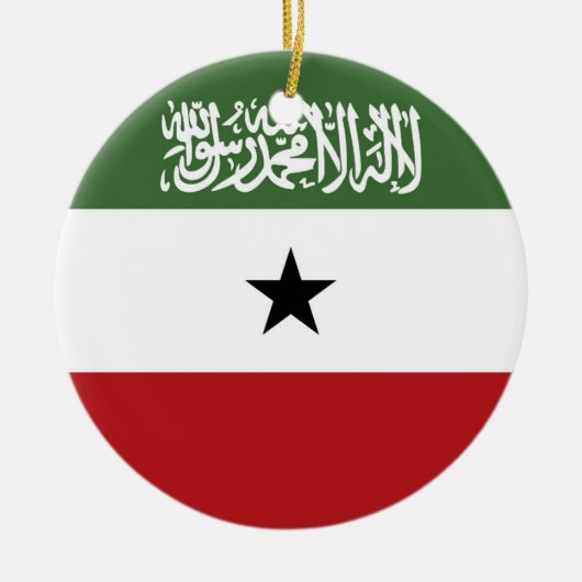 Somaliland-Flagge Keramik Ornament (Vorne)