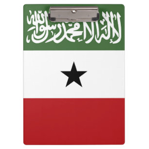 Somaliland-Flagge Klemmbrett