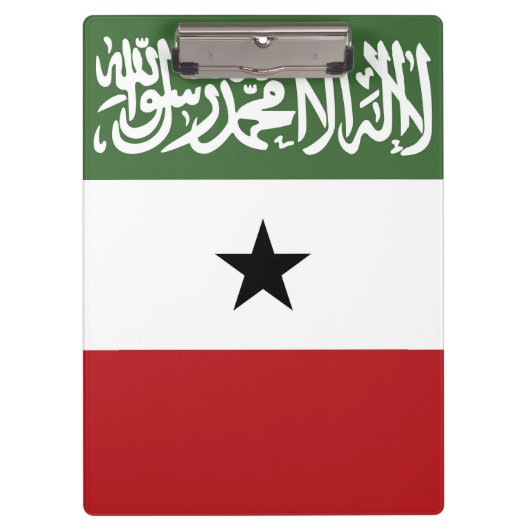 Somaliland-Flagge Klemmbrett (Vorderseite)