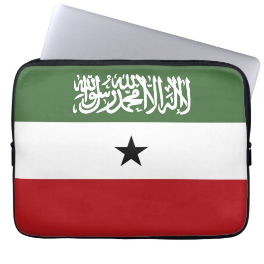 Somaliland-Flagge Laptopschutzhülle (Vorderseite)