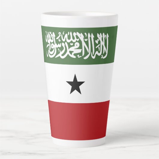 Somaliland-Flagge Milchtasse (Vorderseite)