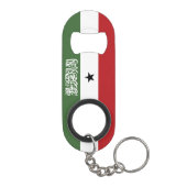 Somaliland-Flagge Mini Flaschenöffner (Rückseite)