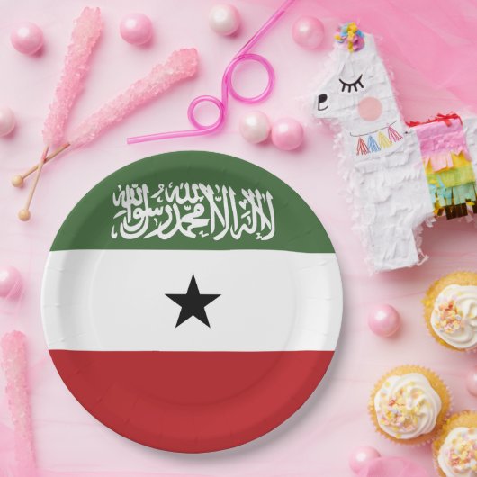 Somaliland-Flagge Pappteller (Party)