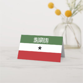 Somaliland-Flagge Platzkarte