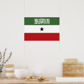 Somaliland-Flagge Poster (Küche)