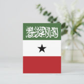 Somaliland-Flagge Postkarte (Stehend Vorderseite)