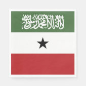 Somaliland-Flagge Serviette (Vorderseite)