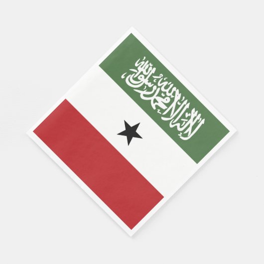 Somaliland-Flagge Serviette (Ecke)