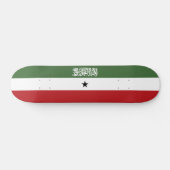 Somaliland-Flagge Skateboard (Horizontal)