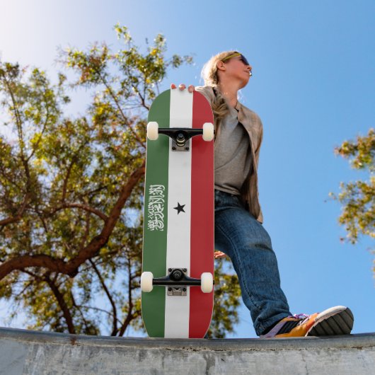 Somaliland-Flagge Skateboard (Außenbereich 1)
