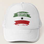 Somaliland-Flagge Truckerkappe (Vorderseite)