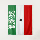 Somaliland-Flagge Wandteppich (Vorderseite)