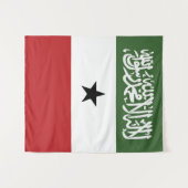 Somaliland-Flagge Wandteppich (Vorderseite (Horizontal))
