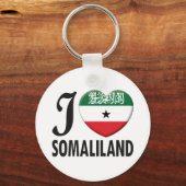 Somaliland-Liebe Schlüsselanhänger (Vorderseite)