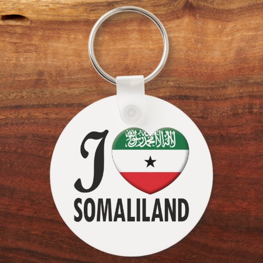 Somaliland-Liebe Schlüsselanhänger (Vorderseite)