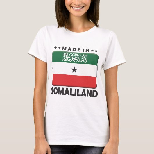 Somaliland machte T-Shirt (Vorderseite)