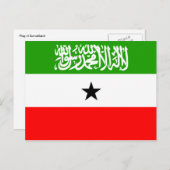 Somaliland Postkarte (Vorne/Hinten)