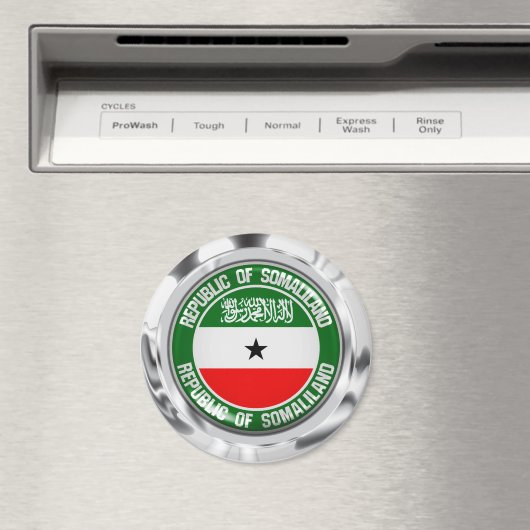 Somaliland Round Emblem Magnet (In Situ (Geschirrspüler))