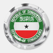 Somaliland Round Emblem Magnet (Vorne)