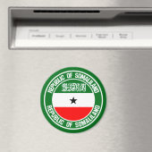 Somaliland Round Emblem Magnet (In Situ (Geschirrspüler))