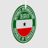 Somaliland Round Emblem Ornament (Vorderseite)