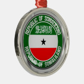 Somaliland Round Emblem Ornament Aus Metall (Rechts)