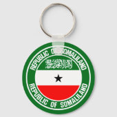 Somaliland Round Emblem Schlüsselanhänger (Vorderseite)