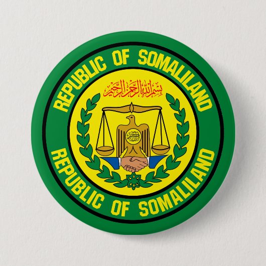 Somaliland-RundEmblem Button (Vorderseite)