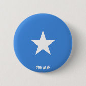 Somalische Flagge Charming Patriotic Button (Vorderseite)