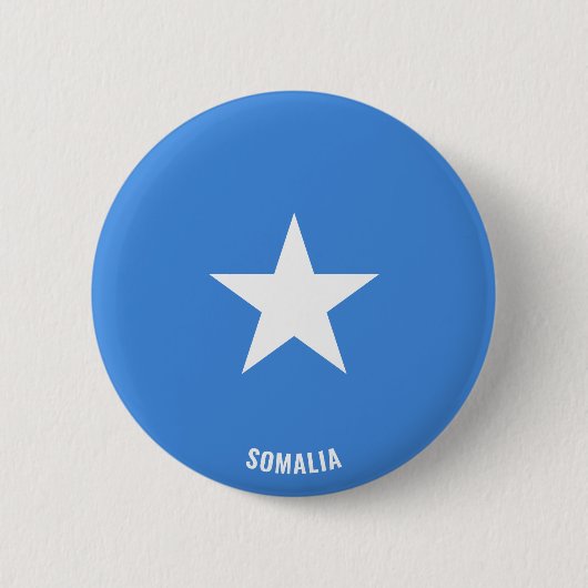 Somalische Flagge Charming Patriotic Button (Vorderseite)