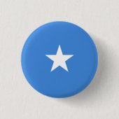 Somalische Flagge, Flagge Somalias Button (Vorderseite)