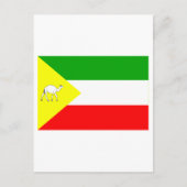 somalische Flagge Postkarte (Vorderseite)